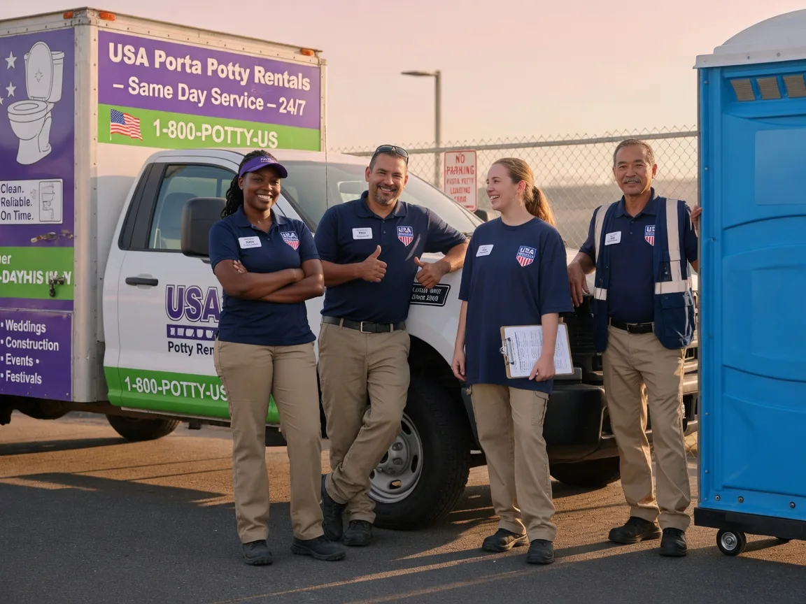 Porta Potty Rental company in Zion Grove, PA